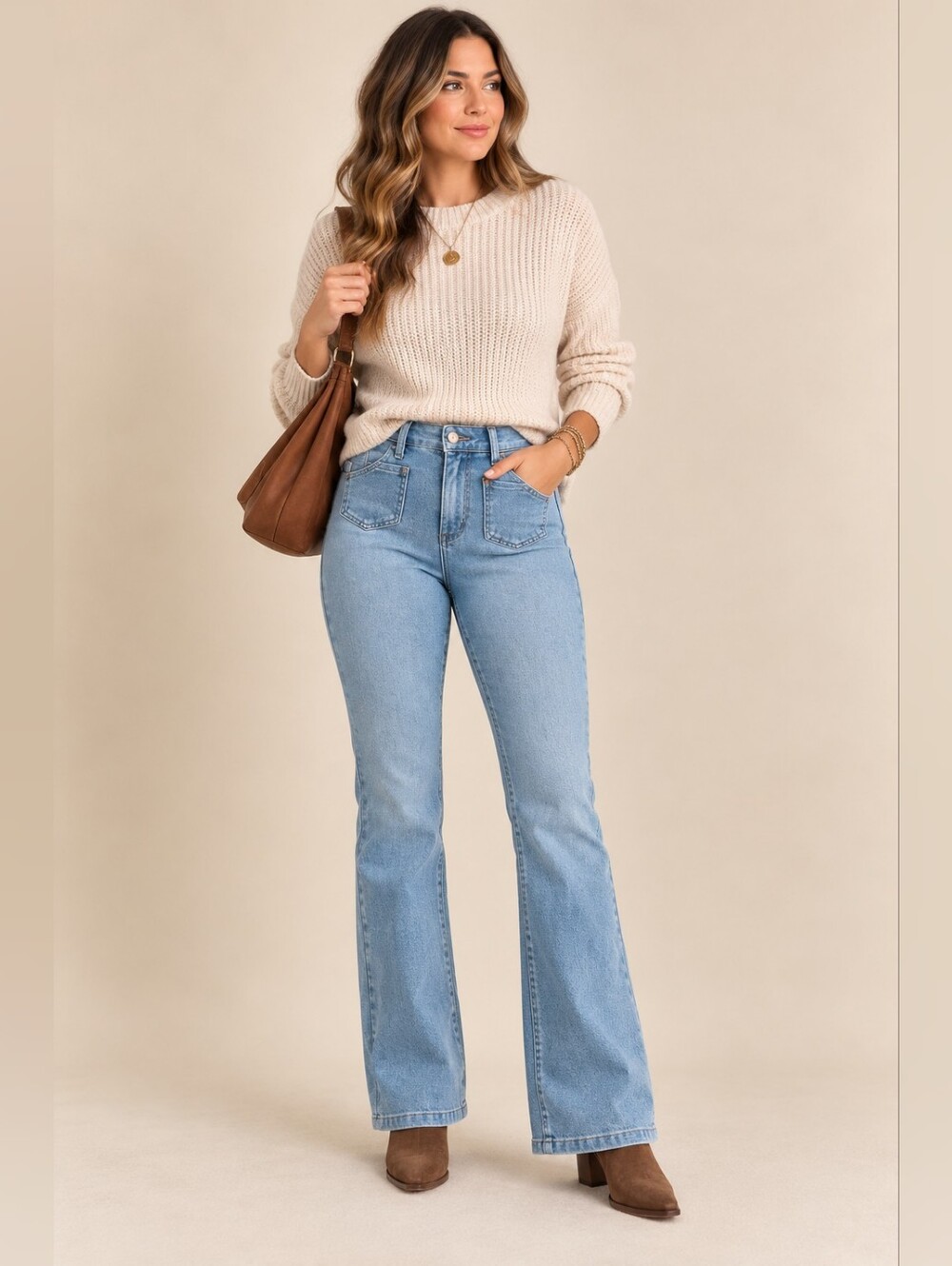 Judy Blue Women's Bootcut Jeans Front Patch Pocket Stretch 90's MR Various NEW
